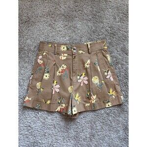 Madewell Greenwich Relaxed Shorts in Hawaiian Hideaway Size US 4